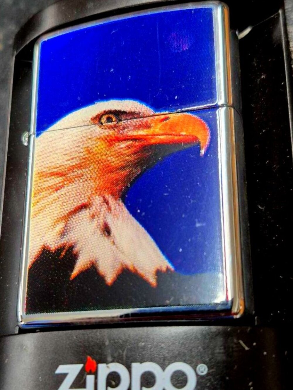 Retired Bald Eagle  Zippo Lighter